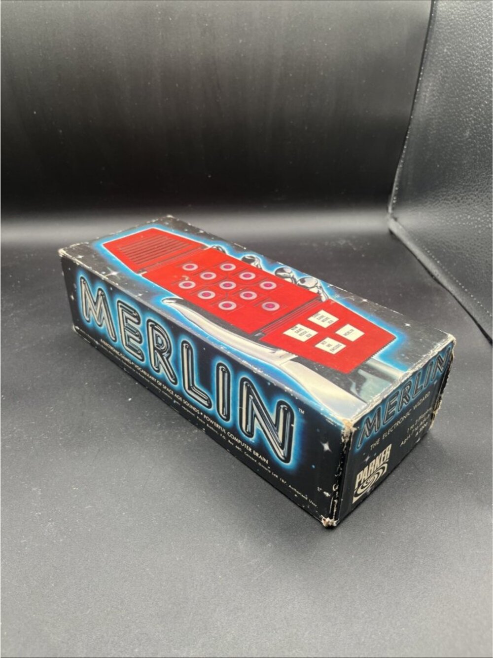 VTG 1978 Merlin The Electronic Wizard Handheld Game w/Box & Manual - Parts Only✅